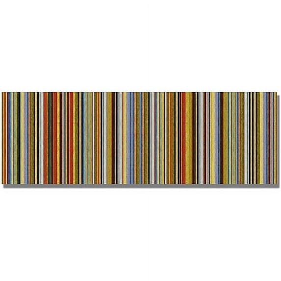 Trademark Fine Art "Comfortable Stripes VII" Canvas Wall Art by Michelle Calkins