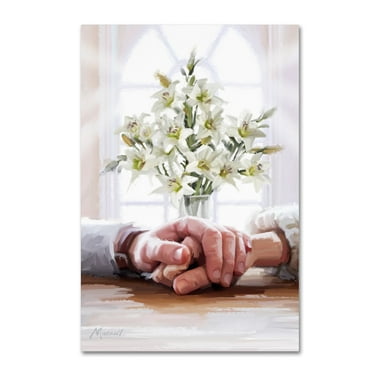 Trademark Fine Art 'Comforting' Canvas Art by The Macneil Studio