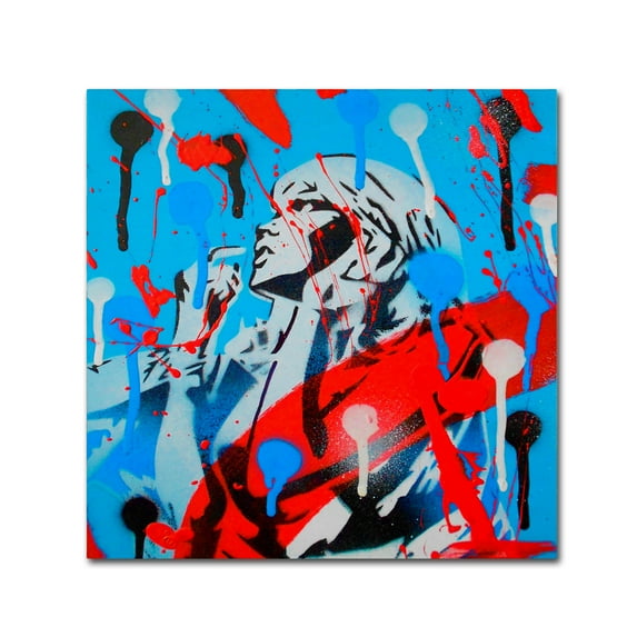 Trademark Fine Art 'Comic Splash' Canvas Art by Abstract Graffiti