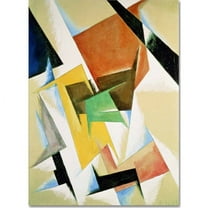 Trademark Fine Art "Composition, 1921" Canvas Art by Lyubov Popova
