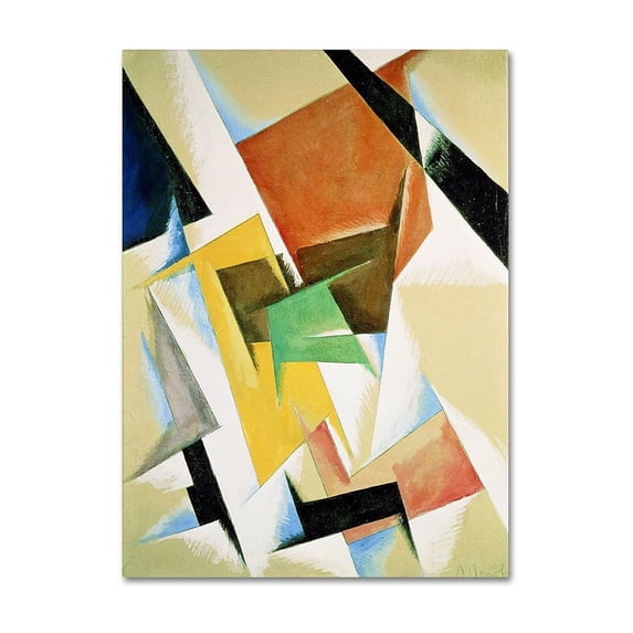 Trademark Fine Art 'Composition' 24" x 32" Canvas Art (BL01199-C2432GG)