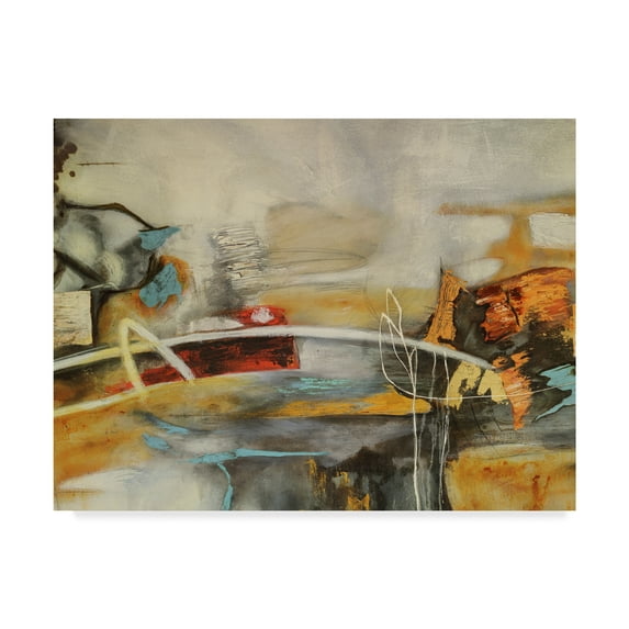 Trademark Fine Art 'Composition I' Canvas Art by Gabriela Villarreal