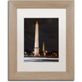 thumbnail image 1 of Trademark Fine Art "Concorde Place" Canvas Art by Michael Blanchette Photography White Matte, Birch Frame, 1 of 4
