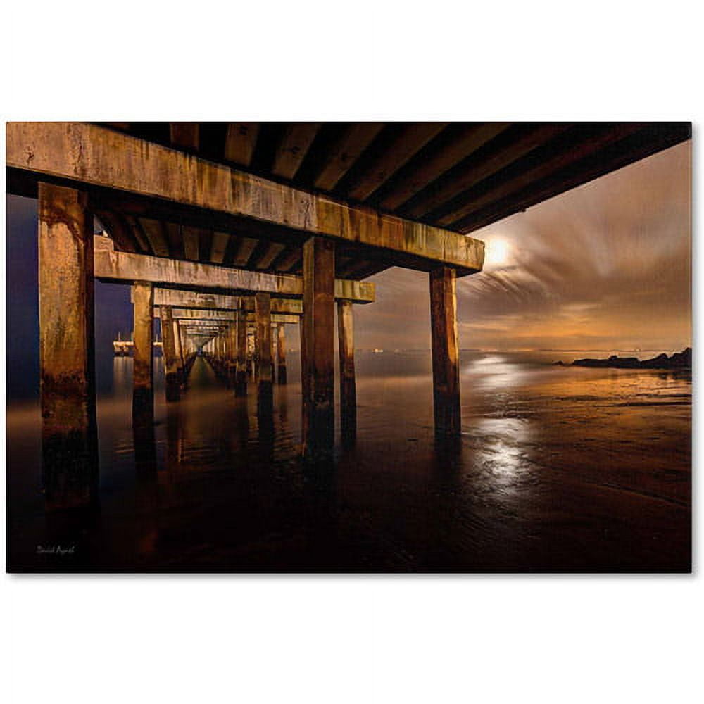 David Ayash Coney Island Brooklyn NY II Canvas Art in Warm Tones
