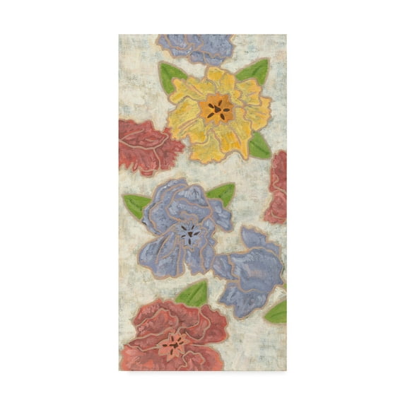 Trademark Fine Art 'Confetti Poppies II' Canvas Art by Karen Deans