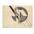 Trademark Fine Art 'Construction' Canvas Art by Gustav Klucis