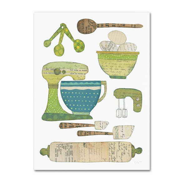 Trademark Fine Art 'Cook Kitchen I' Canvas Art by Courtney Prahl