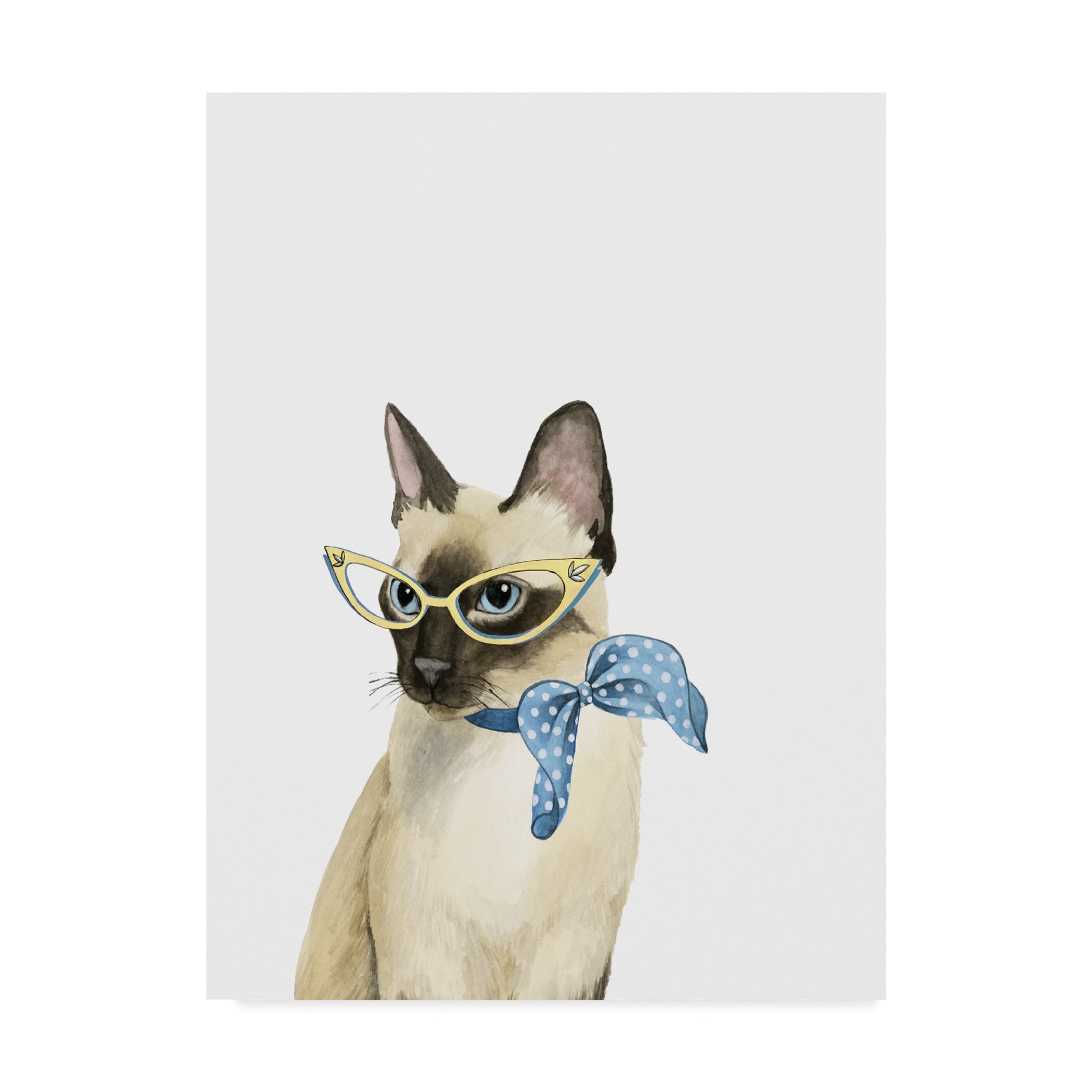Trademark Fine Art 'Cool Cat II' Canvas Art by Grace Popp