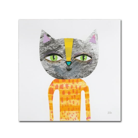 Trademark Fine Art 'Cool Cats I' Canvas Art by Melissa Averinos