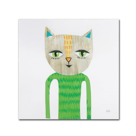 Trademark Fine Art 'Cool Cats III' Canvas Art by Melissa Averinos