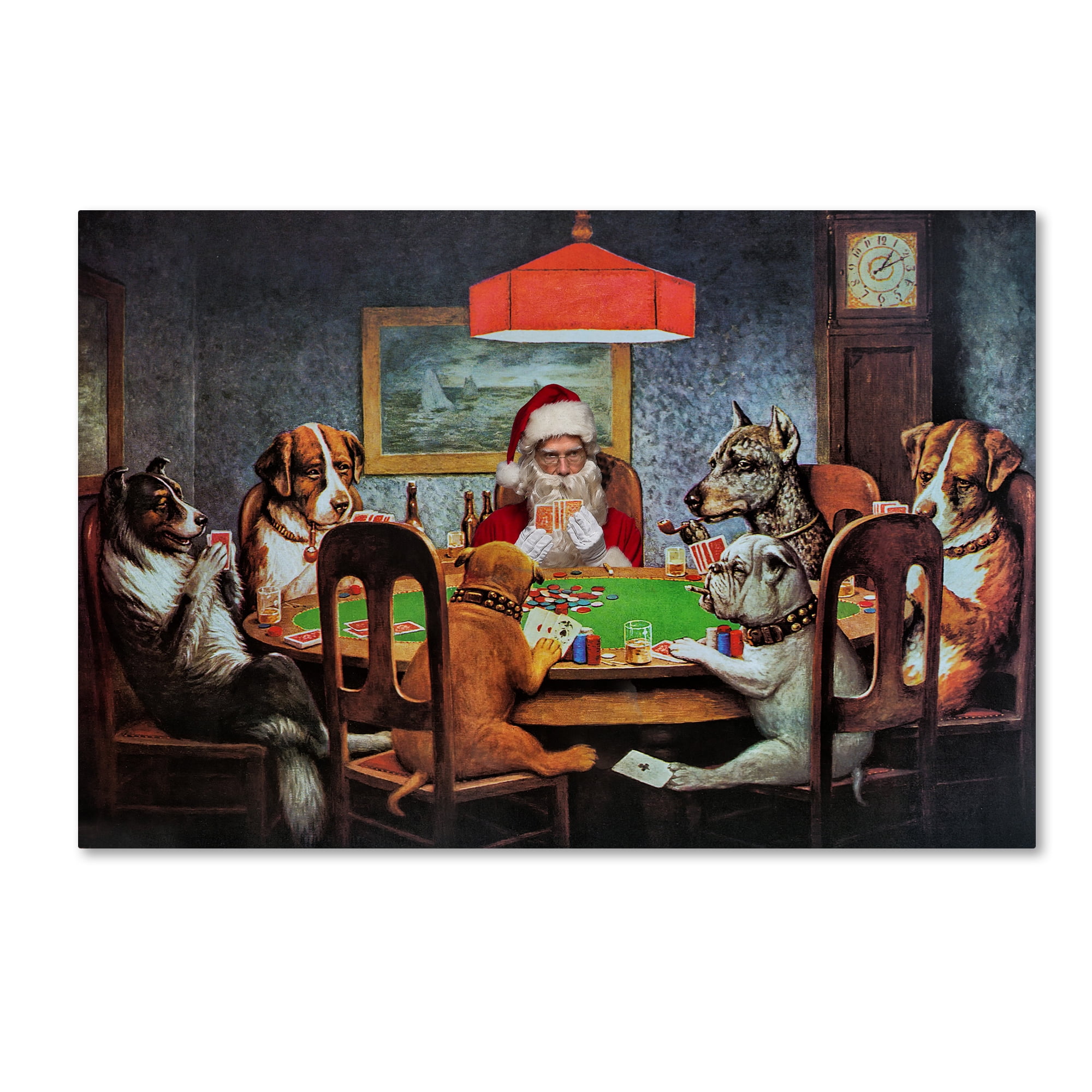 Trademark Fine Art 'Coolidge-A Friend In Deed' Canvas Art by Ed Wheeler
