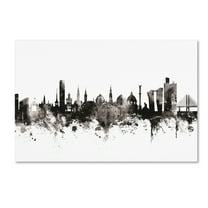 Trademark Fine Art 'Copenhagen Denmark Skyline I' Canvas Art by Michael Tompsett