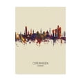 thumbnail image 1 of Trademark Fine Art 'Copenhagen Denmark Skyline Portrait III' Canvas Art by Michael Tompsett, 1 of 3