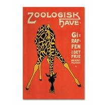 Trademark Fine Art 'Copenhagen Zoo' Canvas Art by Vintage Lavoie
