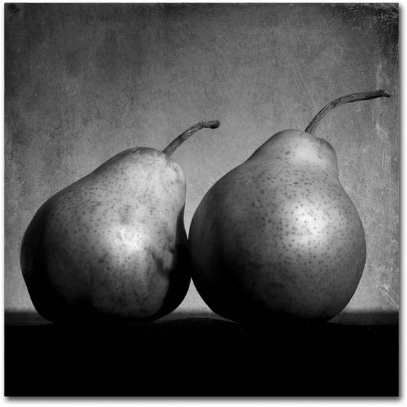 Trademark Fine Art "Coqueteo Peras" Canvas Art by Moises Levy