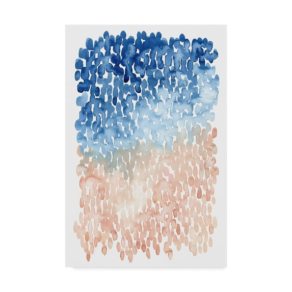 Trademark Fine Art 'Coral Cascade II' Canvas Art by Grace Popp