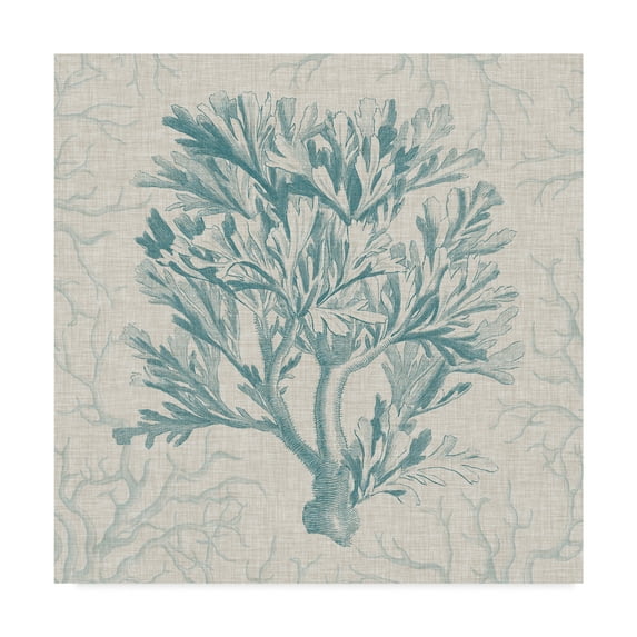 Trademark Fine Art 'Coral Motif I' Canvas Art by Vision Studio
