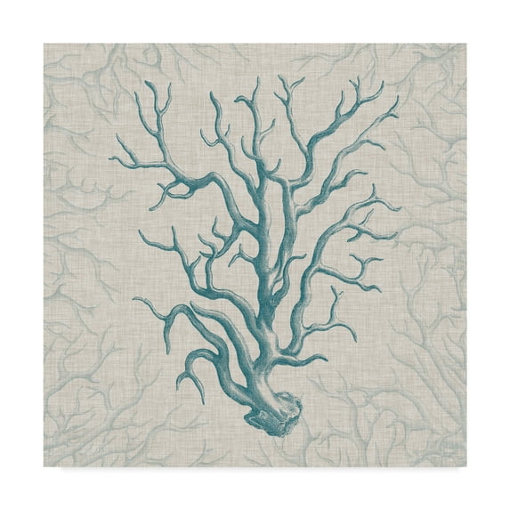 Trademark Fine Art 'Coral Motif II' Canvas Art by Vision Studio