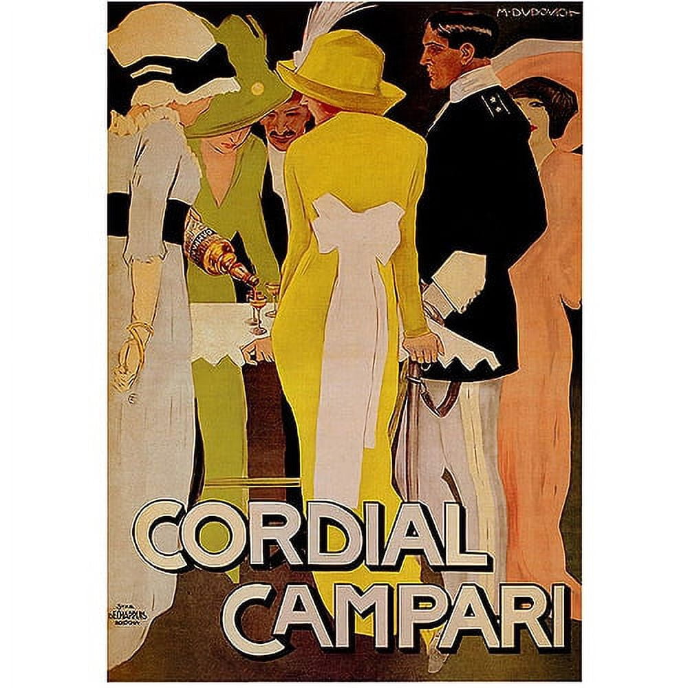 Trademark Fine Art "Cordial Campari" Canvas Art, 35x47