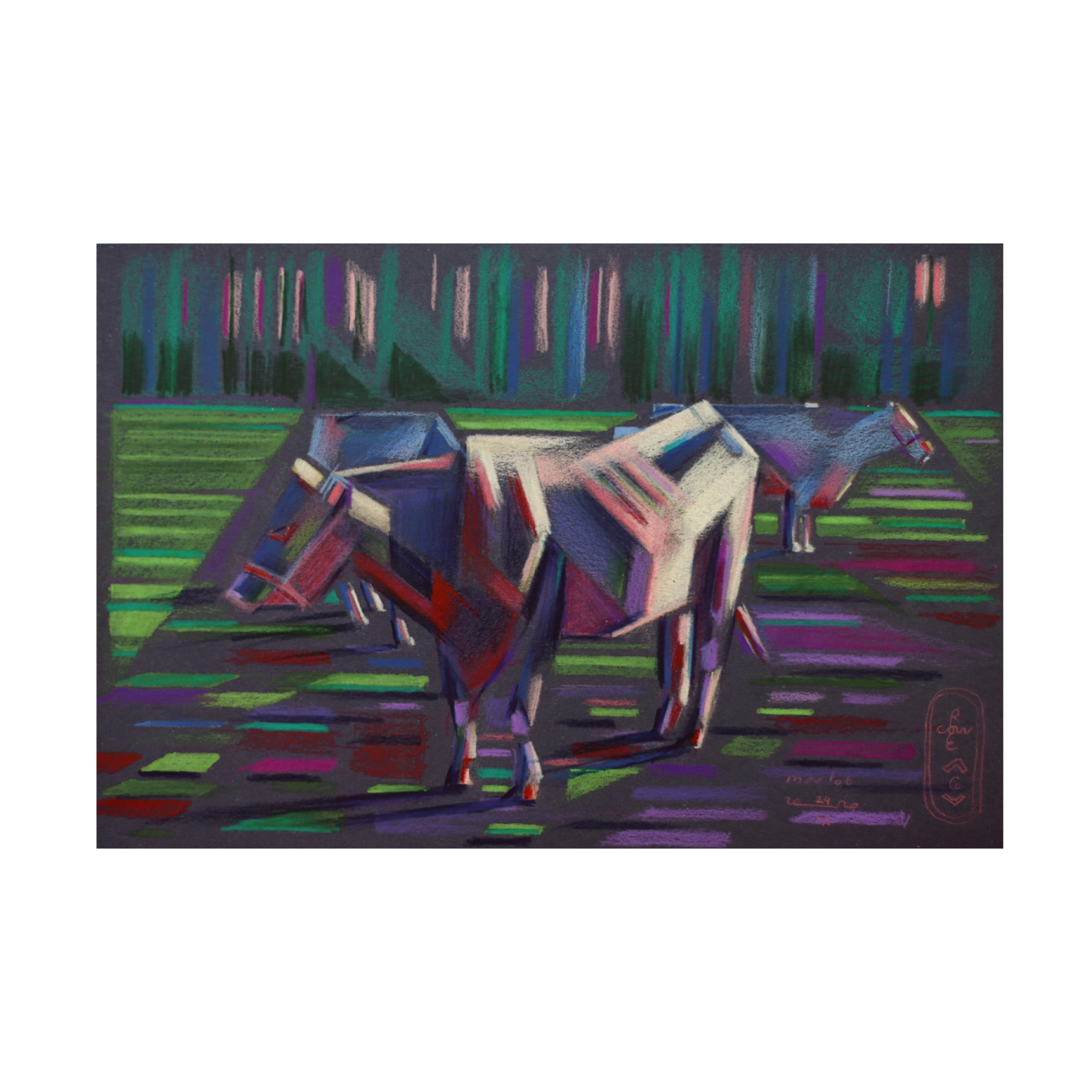 Trademark Fine Art Corne Akkers  Marlot 24 09 20 Canvas Wall Art