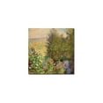 thumbnail image 1 of Trademark Fine Art Claude Monet Corner Of The Garden At Montgeron, 1876 Canvas Wall Art - 24x24, 1 of 5