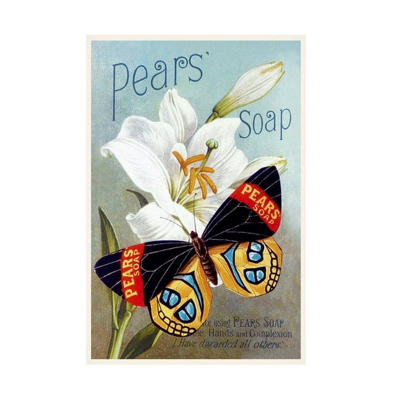 Trademark Fine Art 'Cosmetics 3' Canvas Art by Vintage Lavoie