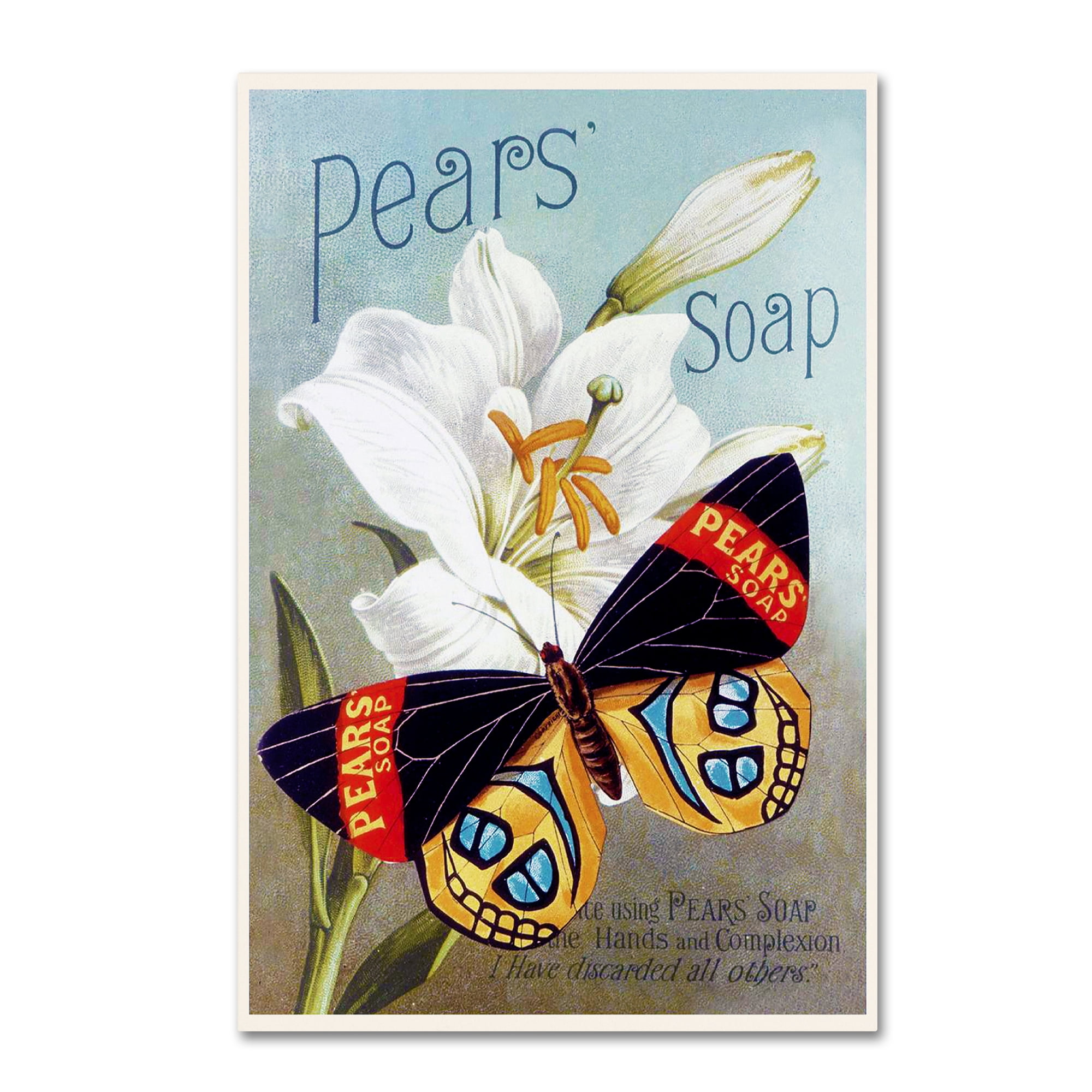 Trademark Fine Art 'Cosmetics 3' Canvas Art by Vintage Lavoie