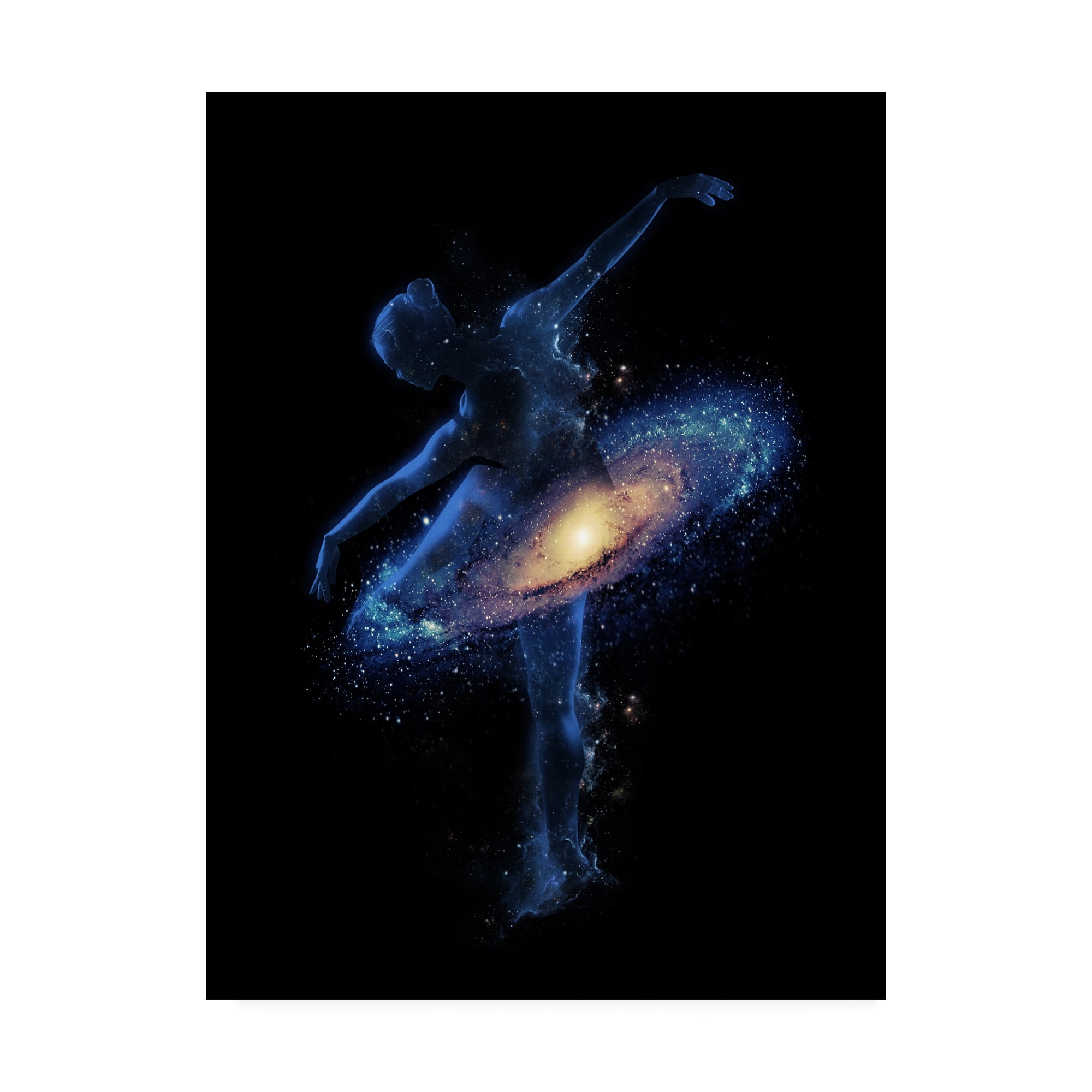 Trademark Fine Art 'Cosmic Dance' Canvas Art by Robert Farka