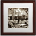 thumbnail image 1 of Trademark Fine Art "Cote d'Azur Cafe I" Canvas Art by Alan Blaustein, White Matte, Wood Frame, 1 of 4