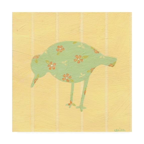 Trademark Fine Art 'Cottage Cuties III' Canvas Art by June Erica Vess