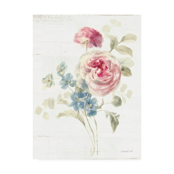 Trademark Fine Art 'Cottage Garden II' Canvas Art by Danhui Nai