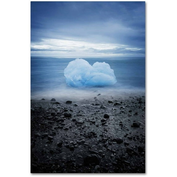 Trademark Fine Art 'Cotton Blue' Canvas Art by Philippe Sainte-Laudy