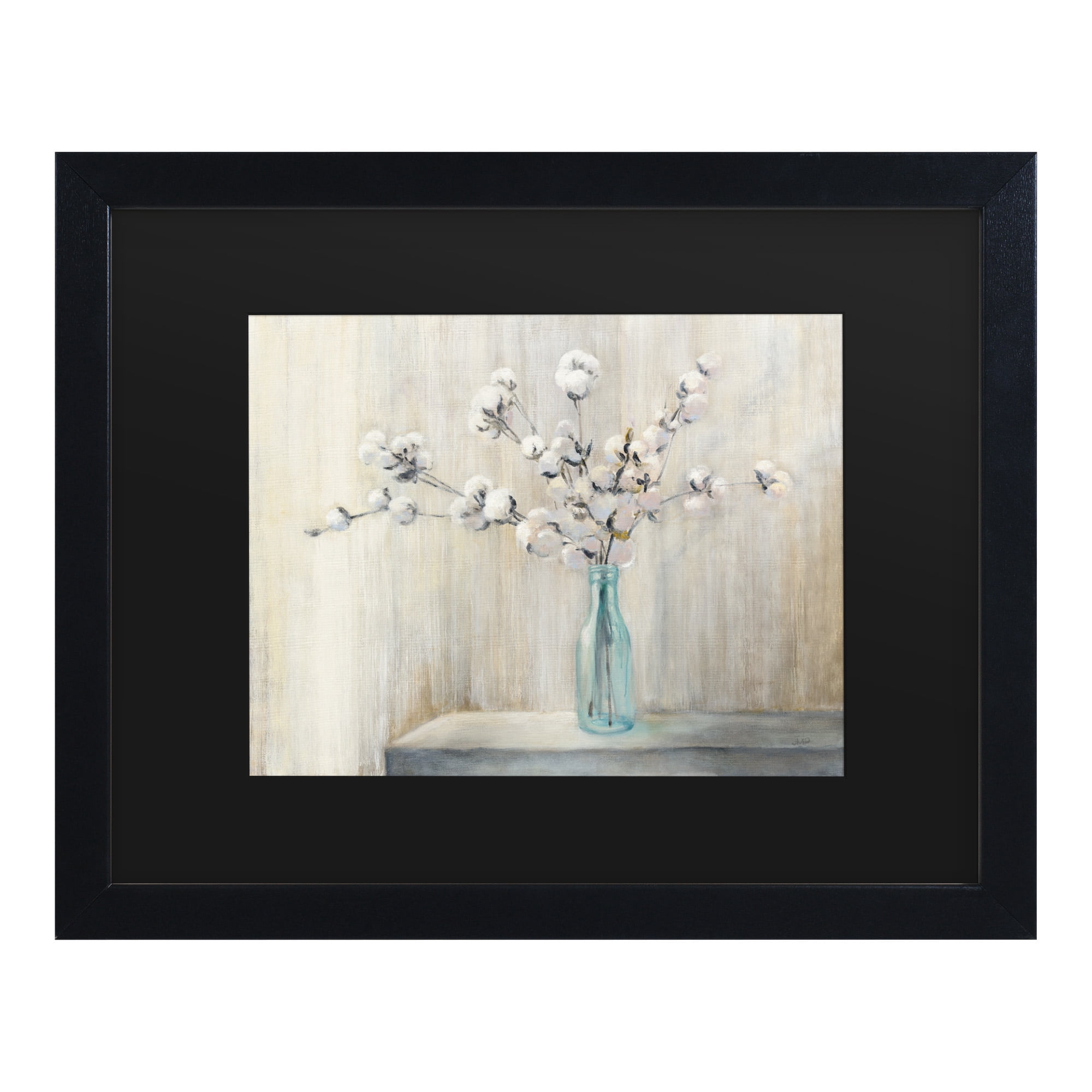 Trademark Fine Art 'Cotton Bouquet' Canvas Art by Julia Purinton