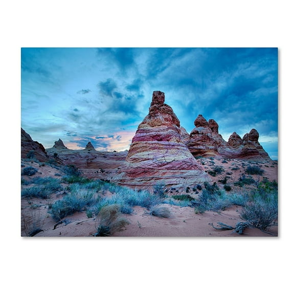 Trademark Fine Art "Cottonwood I" Canvas Art by Moises Levy