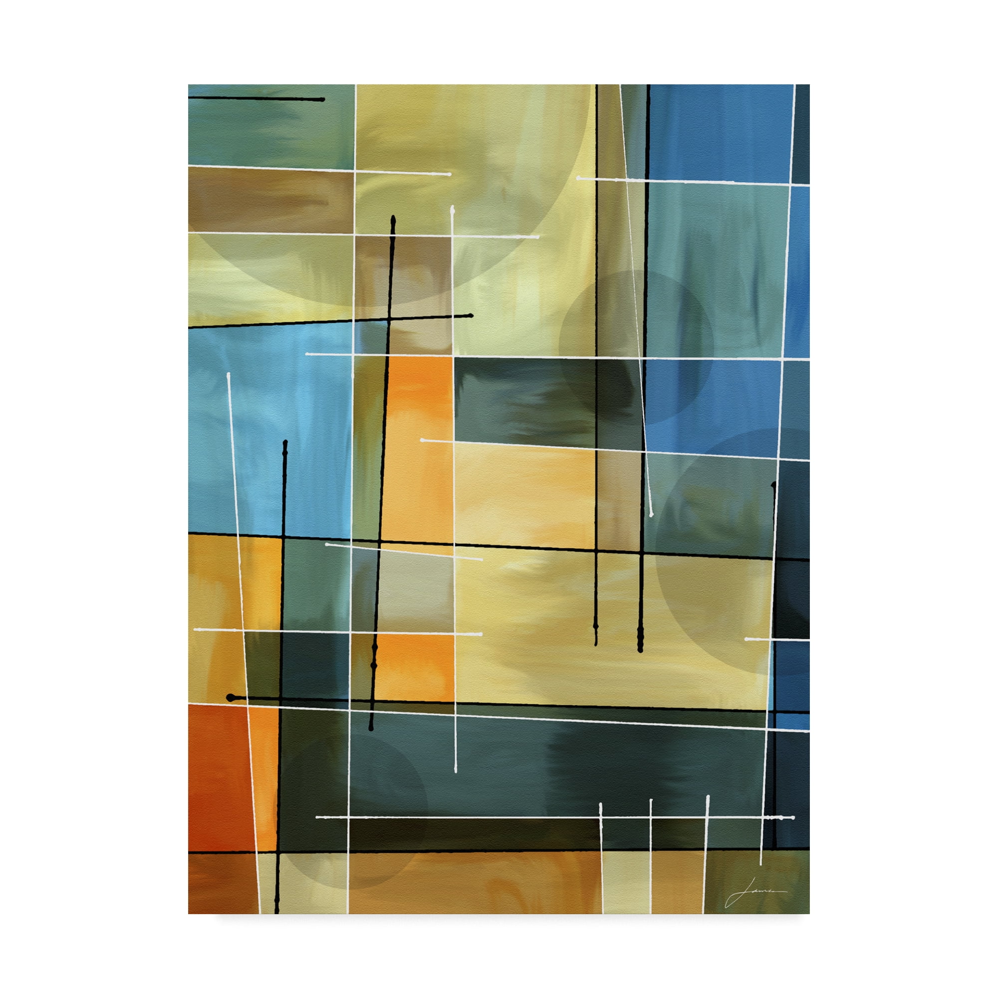 Trademark Fine Art 'Counter Balance I' Canvas Art by James Burghardt
