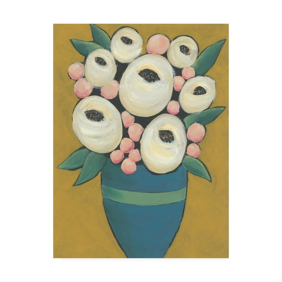 Trademark Fine Art 'Country Garden Bouquet I' Canvas Art by Regina Moore