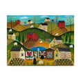 thumbnail image 1 of Trademark Fine Art 'Country Garden Folk Art Quilts' Canvas Art by Cheryl Bartley, 1 of 3