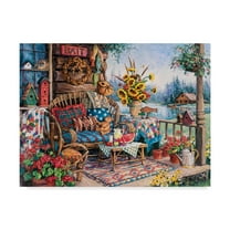 Trademark Fine Art 'Country Hideaway' Canvas Art by Barbara Mock