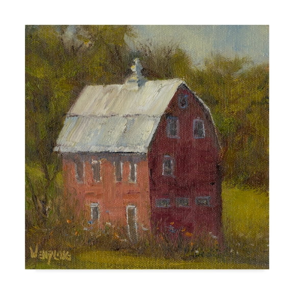 Trademark Fine Art 'Country Road I' Canvas Art by Marilyn Wendling