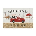 thumbnail image 1 of Trademark Fine Art 'Country Roads I' Canvas Art by Laura Marshall, 1 of 4