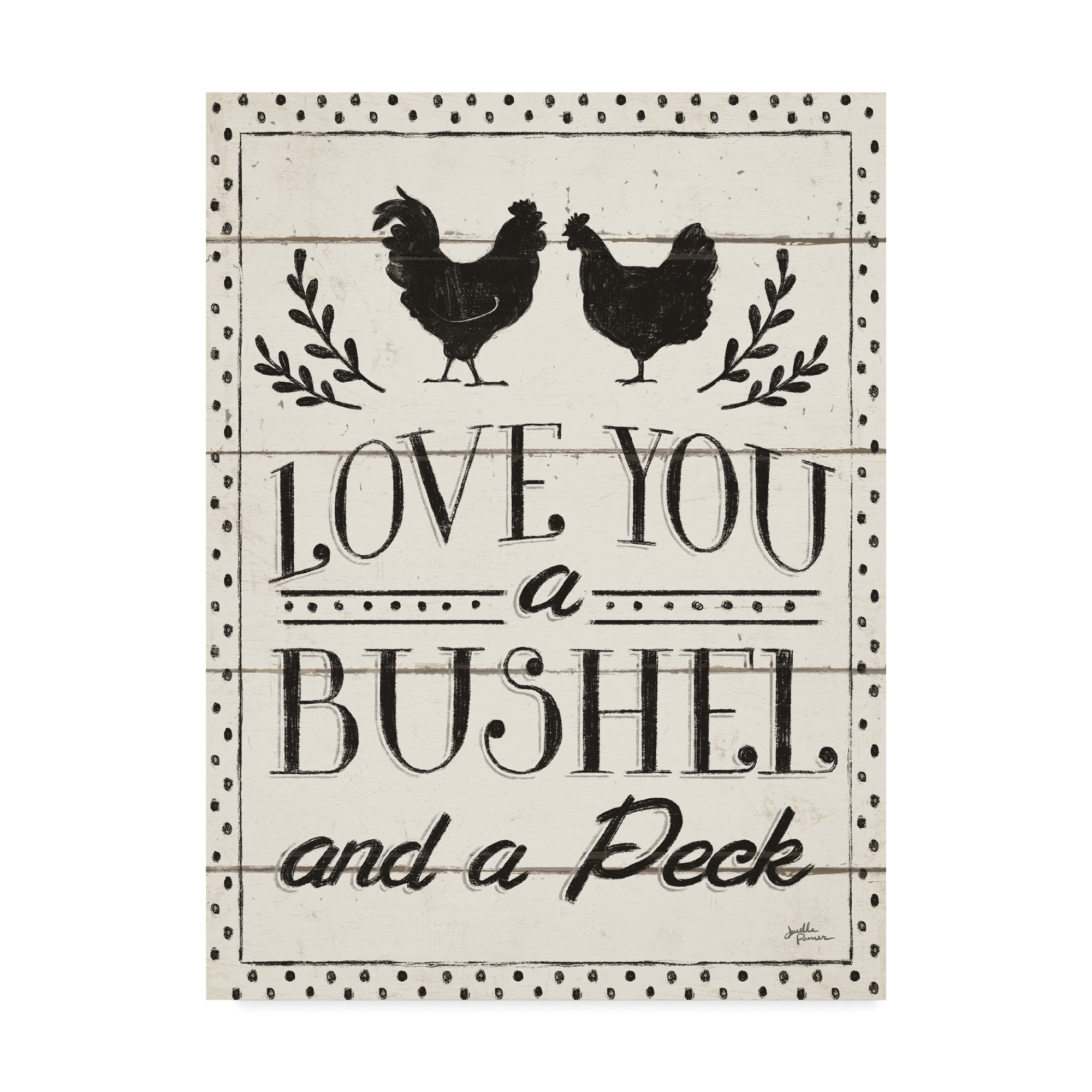 Trademark Fine Art 'Country Thoughts V v2' Canvas Art by Janelle Penner