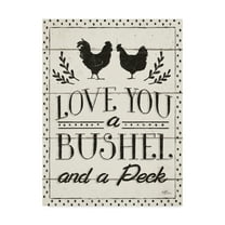 Trademark Fine Art 'Country Thoughts V v2' Canvas Art by Janelle Penner