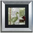 thumbnail image 1 of Trademark Fine Art "Country Xmas Duck" Canvas Art by Color Bakery Black Matte, Silver Frame, 1 of 4