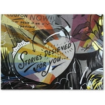 Trademark Fine Art "Coupon Stories" Canvas Art by Dan Monteavaro