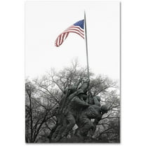 Trademark Fine Art "Courage" Canvas Art by CATeyes