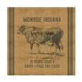 thumbnail image 1 of Trademark Fine Art 'Cow Feed Sack' Canvas Art by Marcee Duggar, 1 of 4