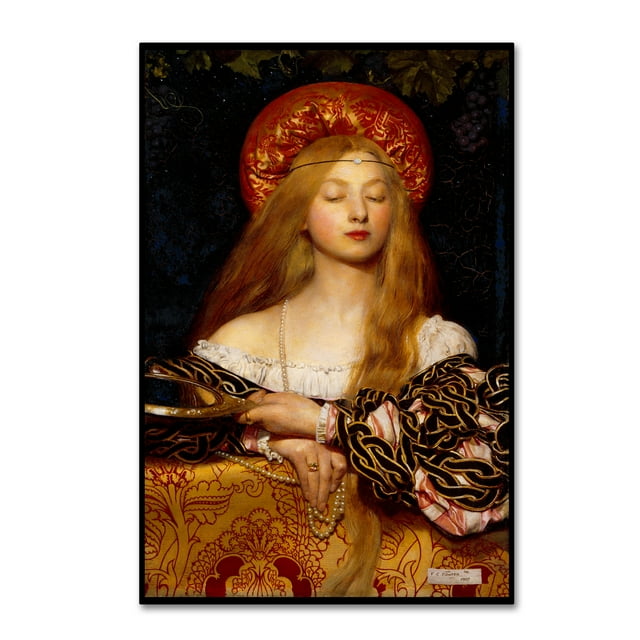 Trademark Fine Art 'Cowper Vanity 197' Canvas Art by Vintage Lavoie