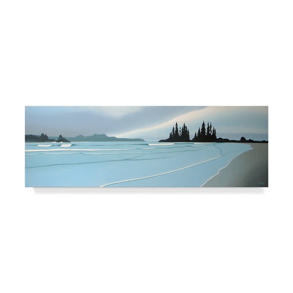 Trademark Fine Art 'Cox Bay Islands' Canvas Art by Ron Parker