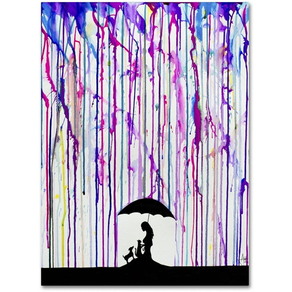 Trademark Fine Art 'Cradle' Canvas Art by Marc Allante