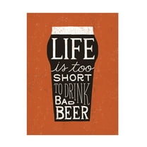Trademark Fine Art 'Craft Beer I' Canvas Art by Michael Mullan